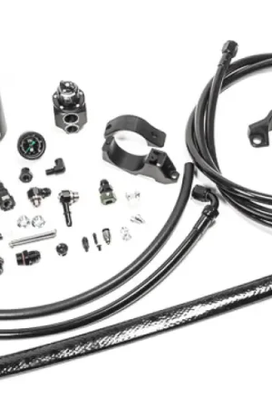 Authentic Radium 03-08 Chevrolet Corvette Mid Fuel Hanger Plumbing Kit Microglass