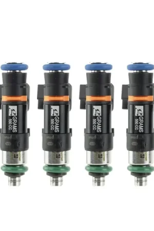 Authentic Grams Performance Nissan R32/R34/RB26DETT (Top Feed Only 14mm) 550cc Fuel Injectors (Set of 6)