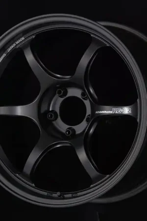 Advan RG-D2 16x7.0 +42 4-100 Semi Gloss Black Wheel Professional Grade