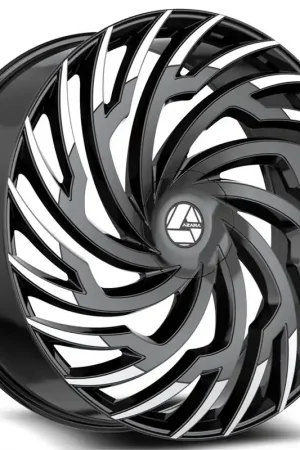 18" Azara Wheels AZA-536 Gloss Black Machined Rims Crafted