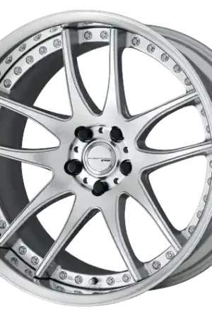 Affordable Work Emotion Cr 3P 5x108 20x14.5+44 L Disk Burning Silver