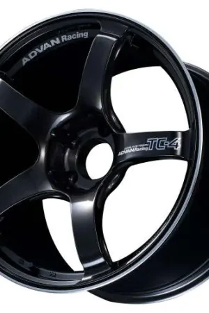 Advan Racing TC4 4x100 16x5.5 +38 BLACK GUNMETALLIC & RING Professional Grade