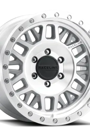 Raceline 951MC Ryno 18x9in / 6x139.7 BP / 18mm Offset / 106.1mm Bore - Machined Wheel Premium