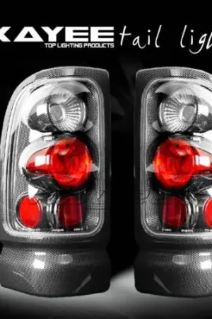 3D Carbon Taillights Original