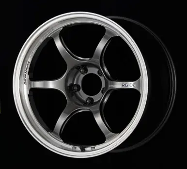 Advan RG-D2 15x7.5 +40 4-100 Machining & Racing Hyper Black Wheel - YAT5F40AHB Seasonal Sale