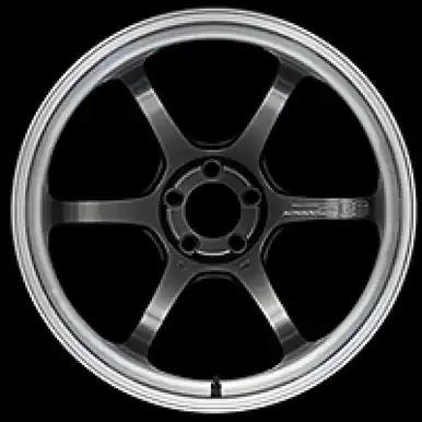 Advan R6 20x8.5 +38mm 5-114.3 Machining & Racing Hyper Black Wheel - YA60H38EHB Same Day Shipping