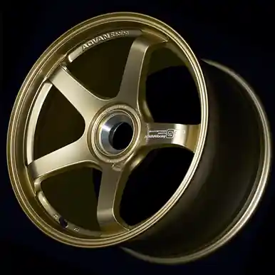 Advan GT for Porsche 21x12.5 / +44 Offset / CL-CL / Racing Brass Gold - YAQ1P44IBZP Free Shipping